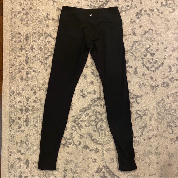 lululemon athletica Pants - Lululemon Black Leggings size 8